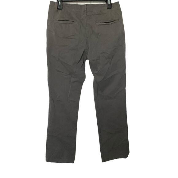 GAP LIVED-IN STRAIGHT LEG KHAKI PANTS, MENS, W32/L30, KHAKI GREY, MID RISE - Picture 5 of 11